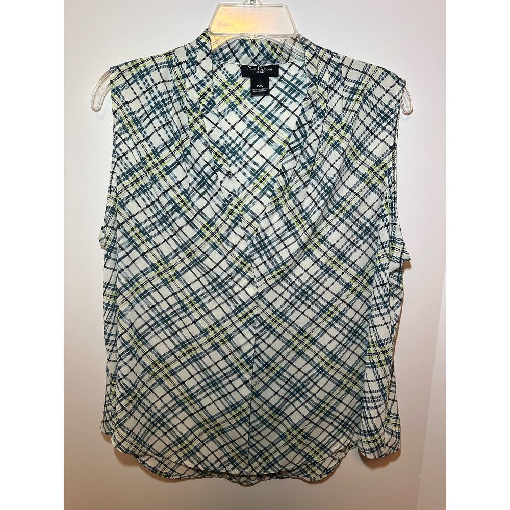 Nue Options shirt blouse PXL ladies EUC